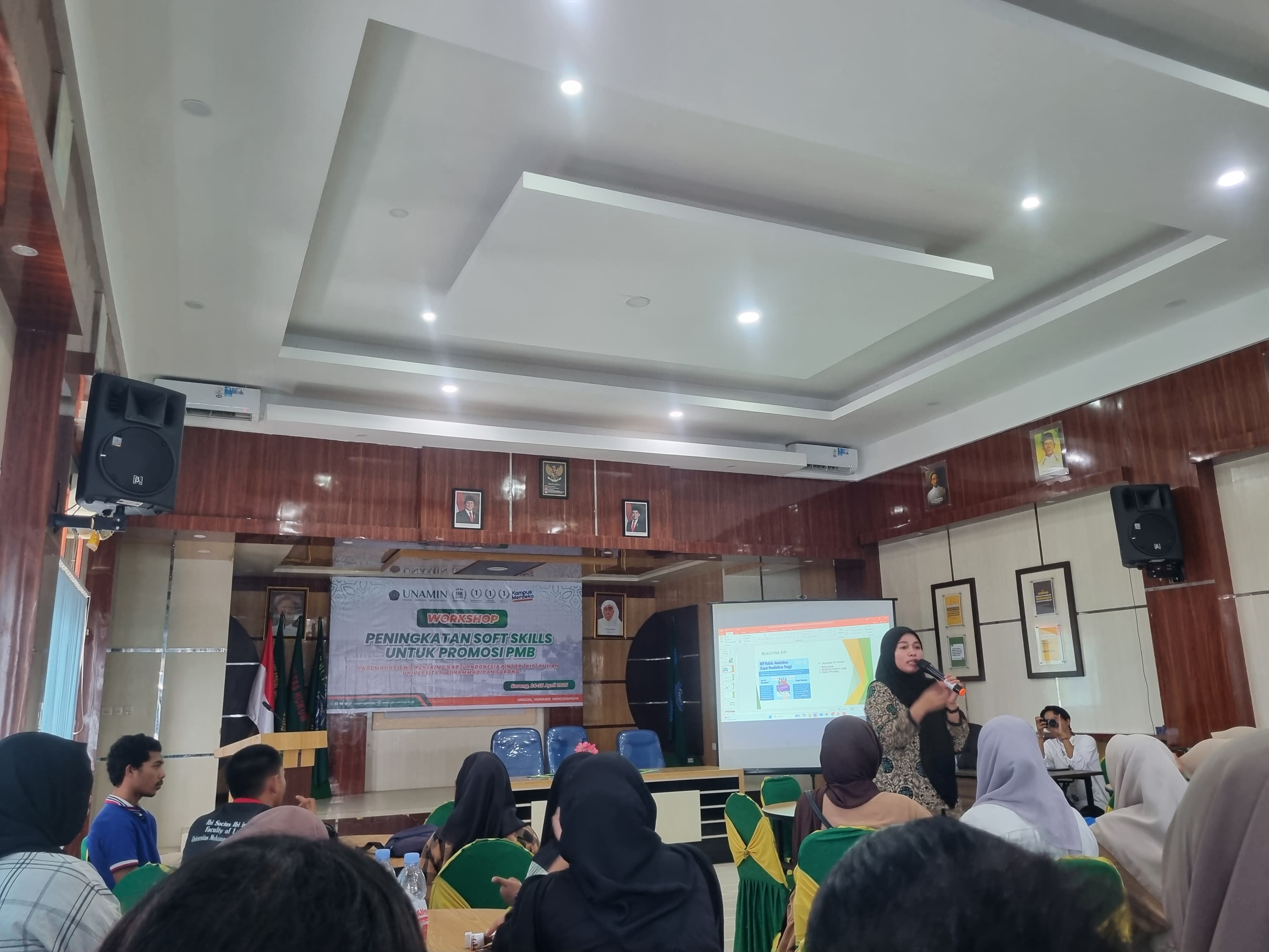 Pengadaan Workshop Peningkatakan Soft Skill Sebagai Persiapkan Mahasiswa/I KIP Dalam Mensukseskan PMB